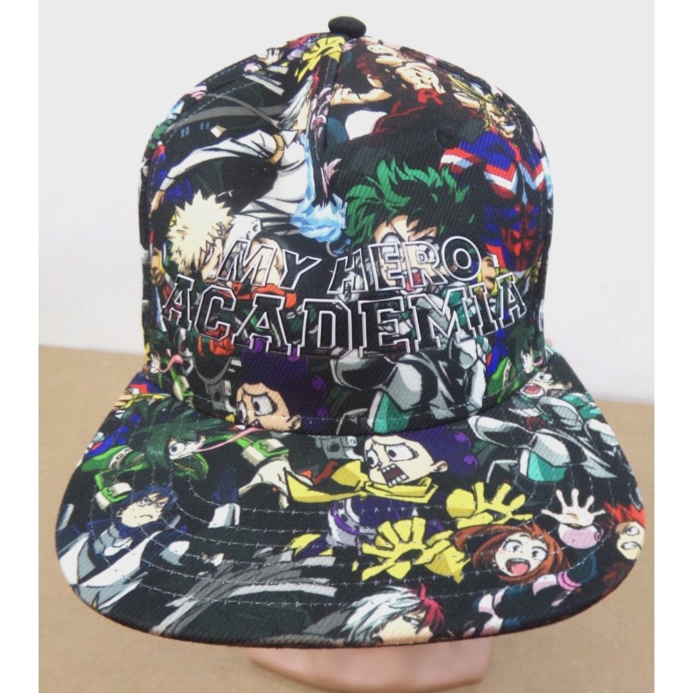 My Hero‎ Academia Hat Cap Snap Back Mens One Size Fits Most